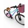 Bicicleta Aro 29 Feminina Absolute Hera Retrô Vintage 21v Hidráulica Confortável Cesta Selim 2 Molas - Azul/rosa Tam 17