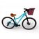Bicicleta Aro 29 Feminina Absolute Hera Retrô Vintage 21v Confortável Cesta Selim 2 Molas -azul Tam 17