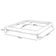 Cama King Base Box Pés Ferro 210cm Emma Linho Cinza Claro - Nexta Casa