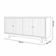 Aparador Buffet Para Sala De Jantar 4 Portas 180cm Junia D05 Off White - Lyam Decor
