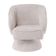 Poltrona Decorativa Agnes Base Fixa Linhão Aveludado Off White - Nexta Casa