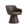 Cadeira De Mesa De Jantar Jade Base Cone Corano Café - Nexta Casa