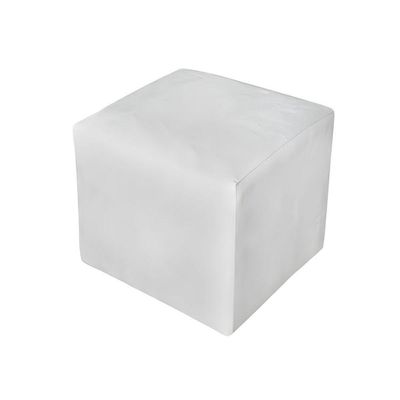 Cadeira Poltrona Amamentação E Puff Descanso Glamour Corino branco