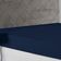 Lençol Com Elástico Queen Nobre 1 Peça 30cm De Altura Malha 100% Algodão - Azul-marinho