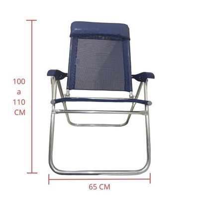 Cadeira Reclinavel Master Sanete Almofada Ronchetti 140 Kg Rosa