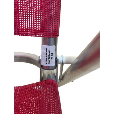 Cadeira Reclinavel Master Sanete Almofada Ronchetti 140 Kg Rosa
