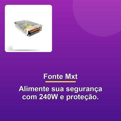 Fonte Chaveada Mxt 24v 10a 240w