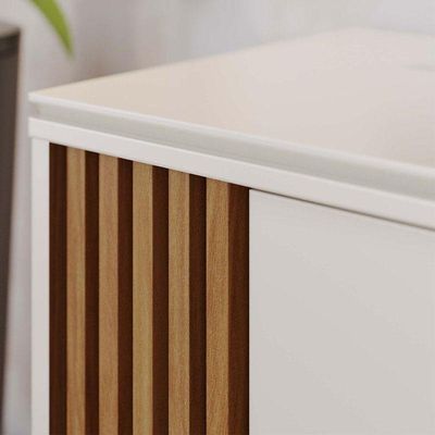 Rack Bancada Otawa Off White Freijo - Colibri