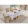 Toalha De Mesa Em Renda Retangular Com Transfer 2,70m X 1,60m 100% Poliéster - Flores