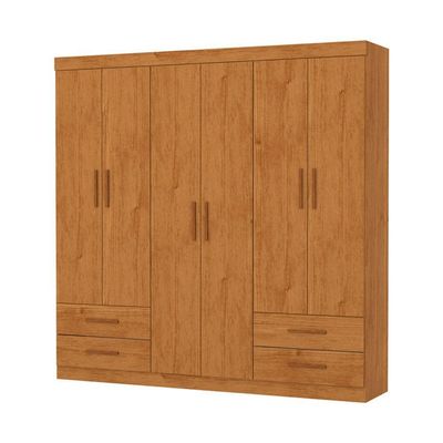 Guarda Roupa 6 Portas 4 Gavetas Allure -grand Line