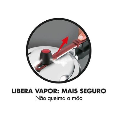 Panela Pressão Clock 7,0l Alumínio