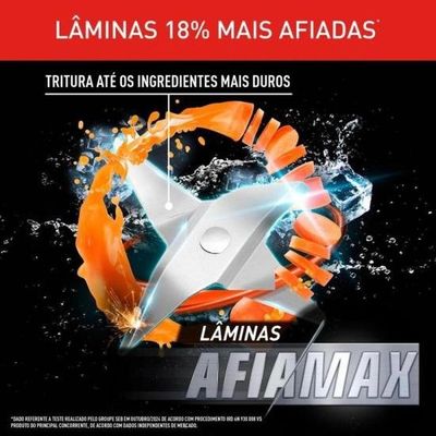 Liquidificador Arno Power Mix Essential 700w Vermelho 110V