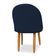 Kit 04 Cadeiras Decorativa Estofada Para Sala Recepção Cozinha Lua Star Veludo Azul Marinho Do Lar Móveis E Decoração