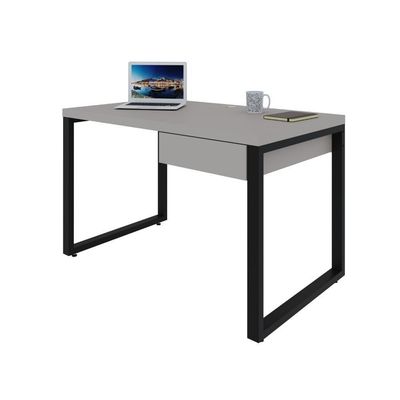 Mesa Operacional C-01gav. 120x70x75cm Yon - Off White-est.preta Off White-est.preta