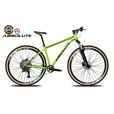Bicicleta Aro 29 Nero 5 Peças Inteira Absolute 12v Freio Hidráulico Garfo Com Trava K7 11-52d Verde 17