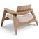 Kit 2 Poltronas Decorativa Para Sala Living Concept L02 Nature Suede Bege - Lyam Decor
