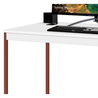 Escrivaninha Home Slim Branco - Moveisaqui