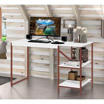 Escrivaninha Home Slim Branco - Moveisaqui