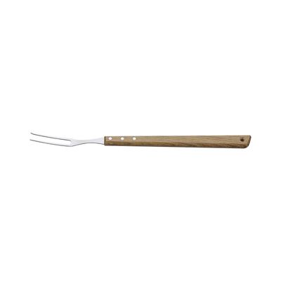 Garfo Trinchante Tramontina Churrasco com Lamina em Aço Inox e Cabo de Madeira 46 cm