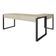 Mesa Em L Presidente 190x160x75cm Yon - Ciliegio-est.preta Ciliegio-est.preta