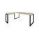 Mesa Em L Presidente 190x160x75cm Yon - Ciliegio-est.preta Ciliegio-est.preta