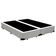 Cama Box Queen Bipartido Sintético Mega Cama Branco 158x198x42cm