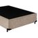 Cama Box Casal Suede Mega Cama Bege 138x188x42cm