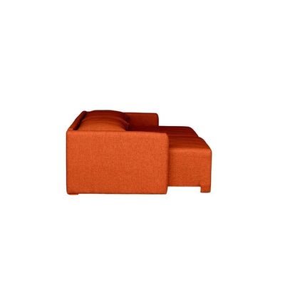 Sofá Cama Dubai Retratil E Reclinavel 3 Lugares Sofatec Terracota