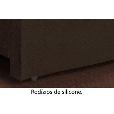 Sofá Retrátil E Reclinável Atenas 2,30m 4 Lugares Marrom