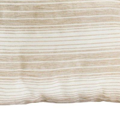 Capa De Almofada Decorativa Chenille 1 Peça 45x45 Cm 65% Poliéster, 35% Algodão - Bege