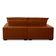 Sofa Retratil Reclinavel 2 Lugares 1,80m Atlantis Veludo Terracota Lansofbr