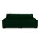 Sofa Retratil Reclinavel 2 Lugares 2,30 Vitória Veludo Verde Lansofbr