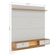 Painel Para Tv Home Suspenso Bali 1.6 Com Aparador Para Sala Sena Off White Matte Freijó – Colibri