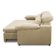 Sofa Retratil Reclinavel 2 Lugares 1,80m Crystal Veludo Bege Lansofbr