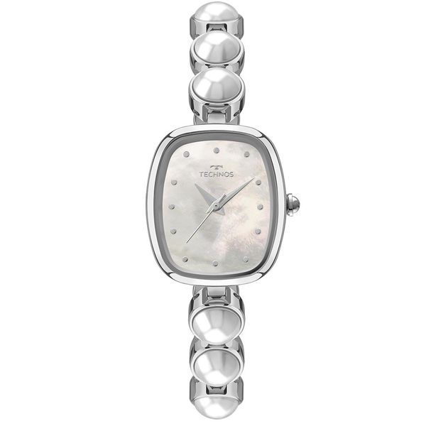 Relógio Technos Feminino Ref: 2035nel/1b Bracelete Retangular Prateado