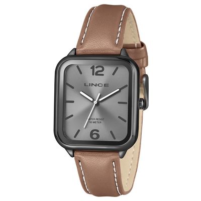 Relógio Lince Masculino Ref: Mqch285l34 G2mx Retangular Grafite