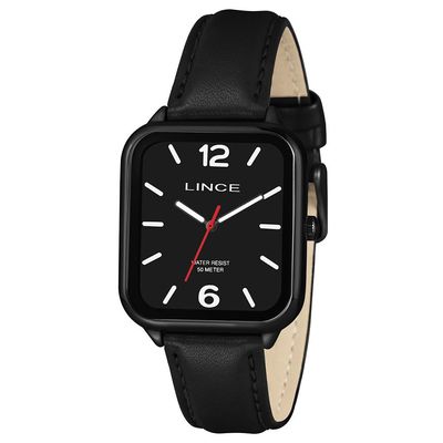 Relógio Lince Masculino Ref: Mqch283l34 P2px Retangular Black