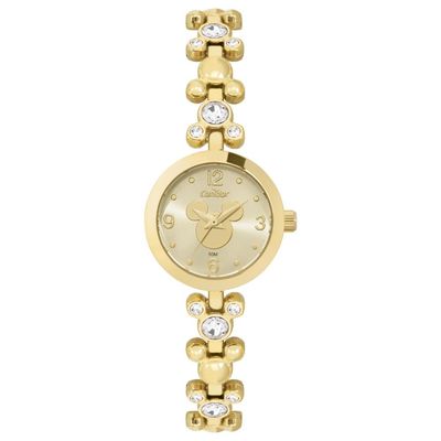 Relógio Condor Feminino Ref: Co2035ntf/5x Dourado Bracelete Mickey