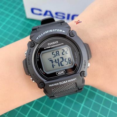 Relógio Casio Masculino Ref:W-219h-1avdf Digital Illuminator
