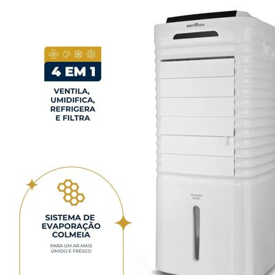 Climatizador De Ar  Philco Frio  4 em 1 PCL05A 3 Velocidades Função Timer 220v