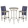 Mesa Bistrô E 2 Banquetas Roma Fendi Corda Estofado 5 Trama Azul