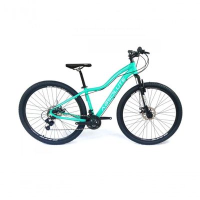 Bicicleta Aro 29 Absolute Hera Feminina 24v Alumínio Câmbios Shimano Freio Hidráulico Verde 15