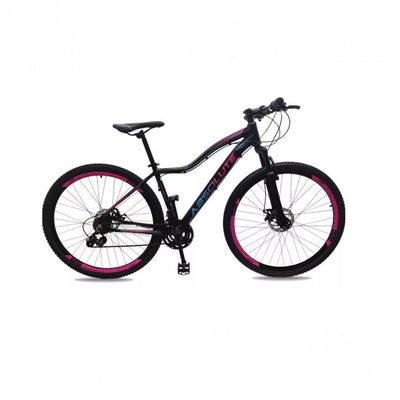 Bicicleta Aro 29 Absolute Hera Feminina 21v Alumínio Câmbios Shimano Freio A Disco Preto 17
