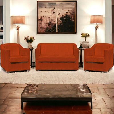 Kit Namoradeira Decorativa + 4 Poltronas Para Sala Manicure Recepção Consultório Mila Suede