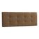 Canto Alemão Recamier Bau + Painel Madri 120cm Suede Marrom - Inova Decor