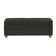 Canto Alemão Recamier Bau + Painel Madri 140cm Suede Preto - Inova Decor