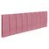 Cabeceira Painel Solteiro 0,90m Holanda Suede - Pallazio Cor Rosa