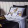 Kit Cobre Leito Colcha Solteiro Game Streamer Dupla Face Com Almofadas Estampadas 05 Peças Cor Amarelo