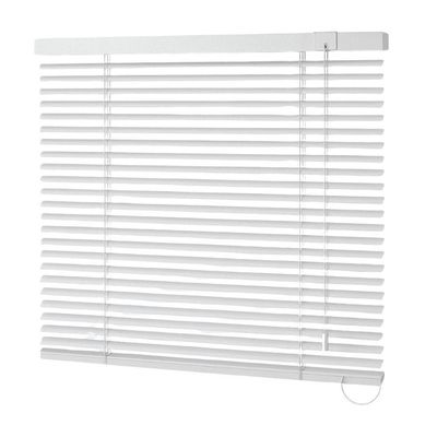 Persiana Horizontal Alumínio 25mm Branco - 2,05m X 2,79m