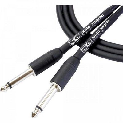Santo Angelo Cabo Guitarra Ninja Preto 7,62m
